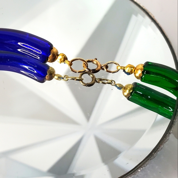 Vintage 1960's ARCHIMEDE SEGUSO for CHANEL Murano Glass Necklace - Picture 5 of 6